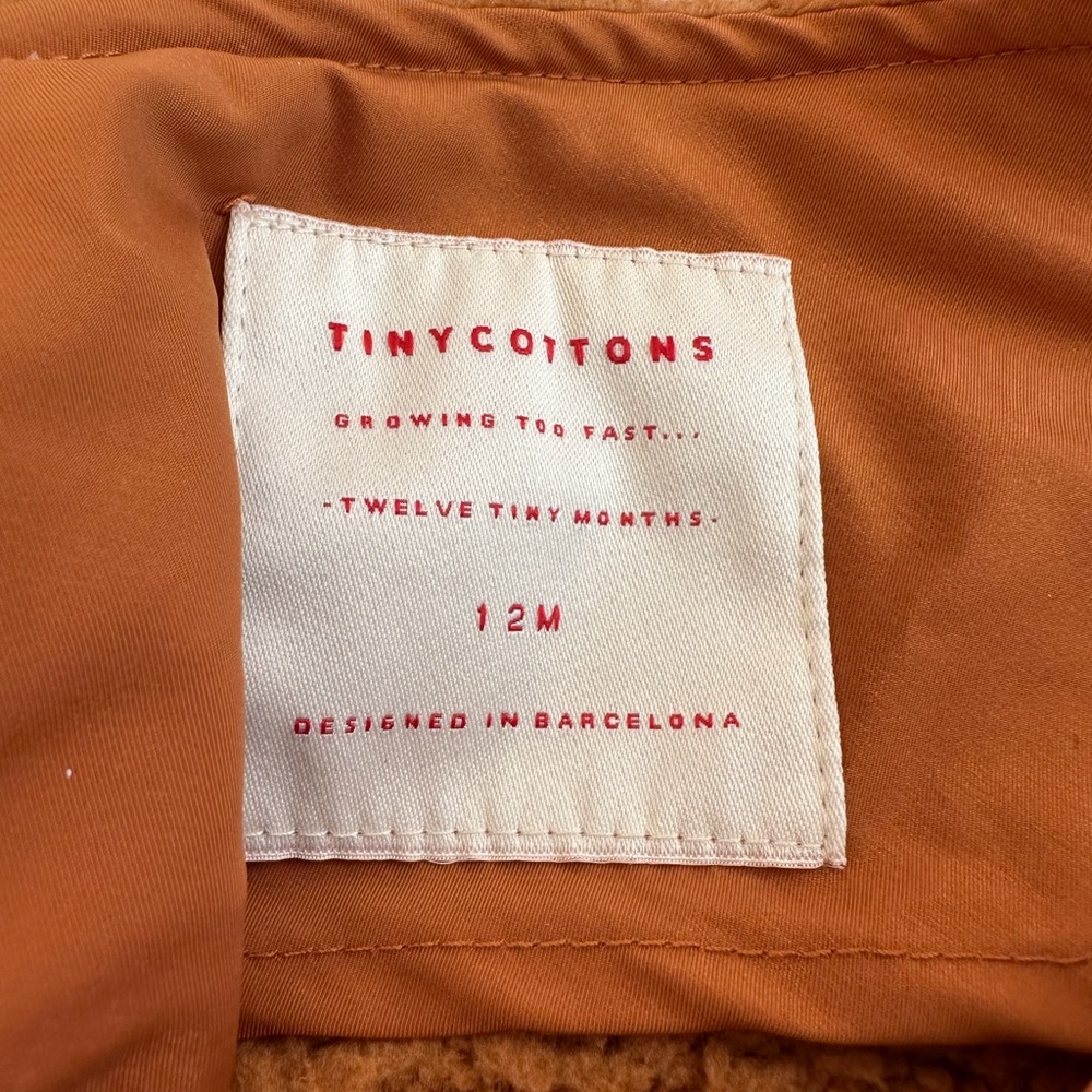Tiny Cottons Polar Sherpa Dungarees